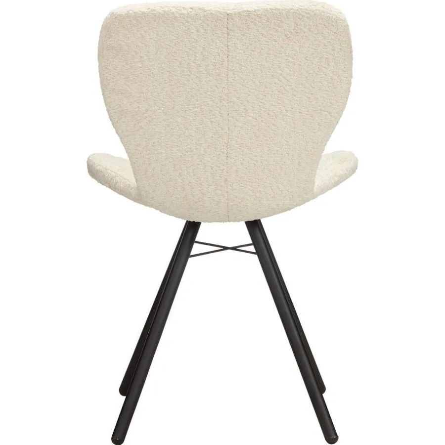 Kwantum Eetkamerstoelen*Stoel Lucca Off-White Creme