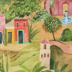 Kwantum Stoffen*Stof Iris Multicolor