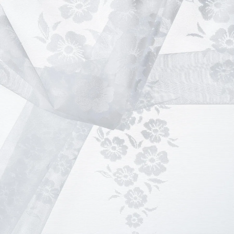 Kwantum Stoffen*Stof Rowen Wit