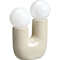 Kwantum Tafellampen*Tafellamp Oberon Grijs