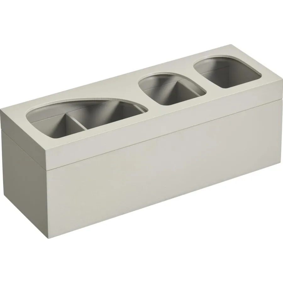 Kwantum Keukenaccessoires*Theedoos Cave Organic Off-White