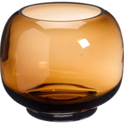 Kwantum Vazen & Potten*Vaas Rhodes Bruin ø 23 Cm Ø023CM