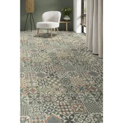 Kwantum Vinyl Vloeren*Vinyl Mesa Tegellook Je berekent hoeveel meters je nodig hebt door lengte en breedte in te vullen