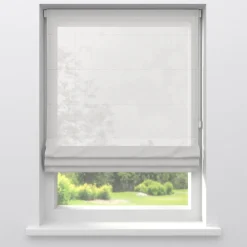 Kwantum Vouwgordijnen|Vitrages*Vitrage Bjork Wit 150 Cm 150CM