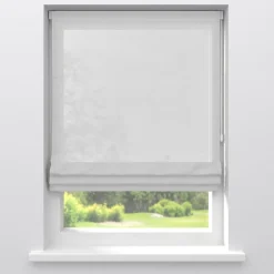 Kwantum Vouwgordijnen|Vitrages*Vitrage Sien Off-white Offwhite