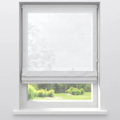 Kwantum Vouwgordijnen|Vitrages*Vitrage Sien 150 Cm Wit