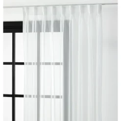 Kwantum Vouwgordijnen|Vitrages*Vitrage Silke Off-white