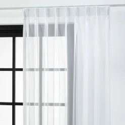 Kwantum Vouwgordijnen|Vitrages*Vitrage Vera Wit