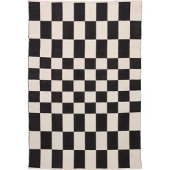 Kwantum Vloerkleden Woonkamer|Vloerkleden Kinderkamer*Vloerkleed Damon Wit/Zwart