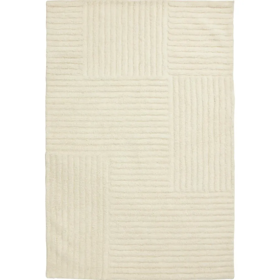 Kwantum Vloerkleden|Vloerkleden Woonkamer*Vloerkleed Juneau Off-White - 190x280 Cm 190X280CM