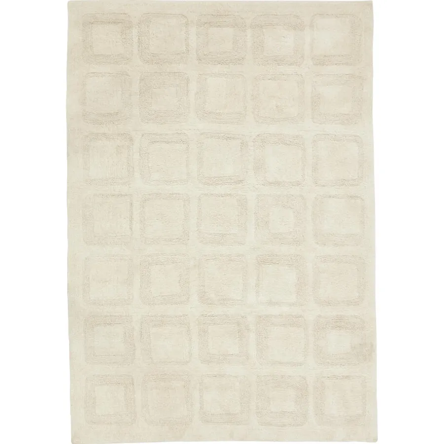 Kwantum Vloerkleden|Vloerkleden Woonkamer*Vloerkleed Lewis Wit