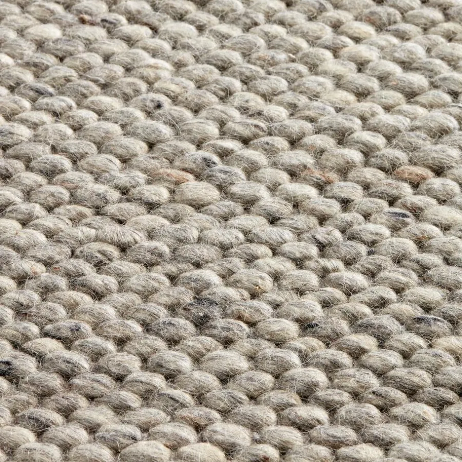 Kwantum Vloerkleden|Vloerkleden Woonkamer*Vloerkleed Molino Lichtgrijs 190x280 Cm 190X280CM