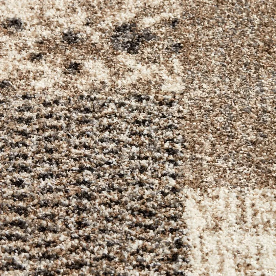 Kwantum Vloerkleden|Vloerkleden Woonkamer*Vloerkleed Padroni Beige 133x190 Cm 133x190CM