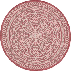 Kwantum Vloerkleden|Buitenkleden*Vloerkleed Rino Roze