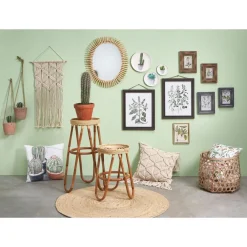 Kwantum Vloerkleden|Buitenkleden*Vloerkleed Solis Naturel - Ø 100 Cm