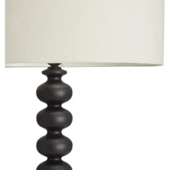 Kwantum Vloerlampen*Vloerlamp Bols Off-White Zwart