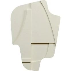 Kwantum Wanddecoratie*Wanddecoratie Napels Zand 40 Cm