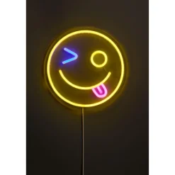Kwantum Wandlampen*Wandlamp Smiley Neon