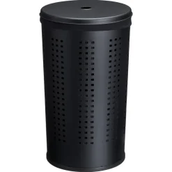 Kwantum Wasmanden*Wasmand Metaal Zwart - 45 Liter