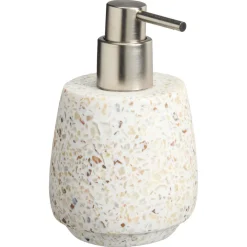 Kwantum Keukenaccessoires|Badkameraccessoires*Zeepdispenser Terazzo Off-White
